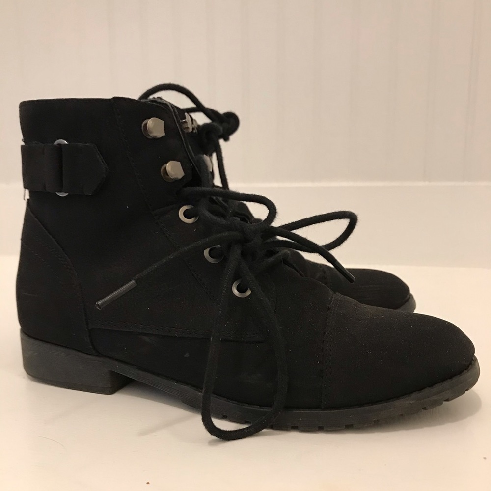 Madden Girl Combat boots
